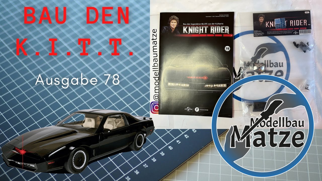 Bau den K.I.T.T. - Ausgabe 78 - Fanhome / DeAgostini (Knight Rider ...