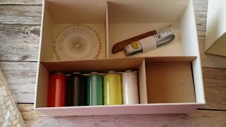 Authentique Sewing Box tutorial #1