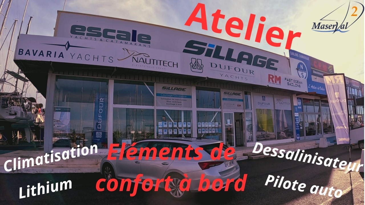 ⁣Atelier SILLAGE - Confort à bord