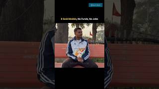This is a reflection of the struggles faced by countless athletes across India who give their blood