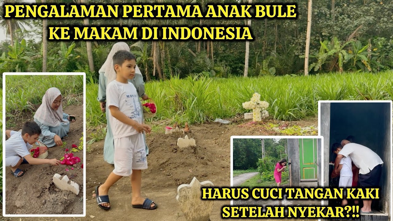 PENGALAMAN PERTAMA ANAK2 MASUK KUBURAN