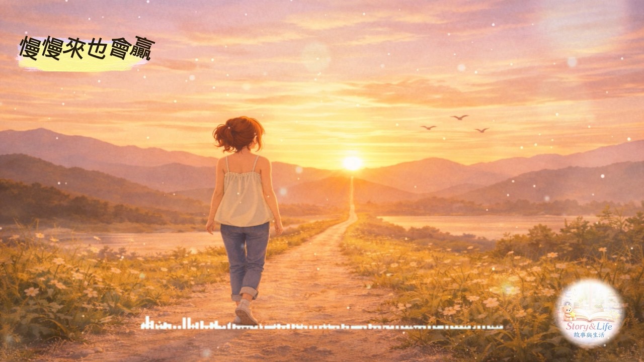 《慢慢來也會贏》 🐢龜兔賽跑-落後也別著急 #伊索寓言#療癒歌曲 #溫柔女聲 #放鬆音樂 #成長歌#music#relax#comfort#growing
