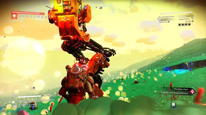 No Man's Sky - How to kill a Sentinel Walker fast