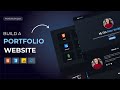 Build a Responsive Portfolio Website Using HTML, CSS &amp; JavaScript | Step-by-Step