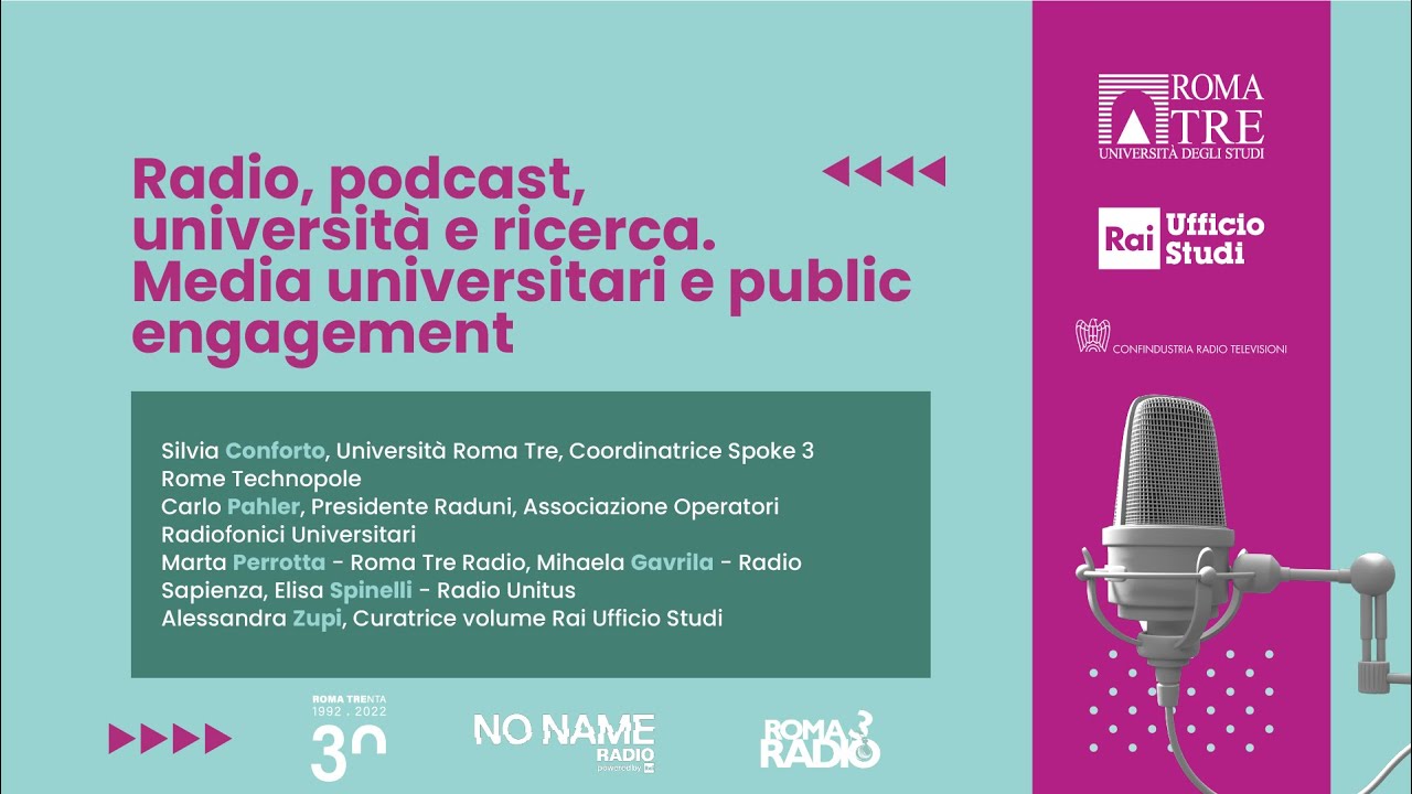 World Radio & Podcast Day - Radio, podcast, università e ricerca.