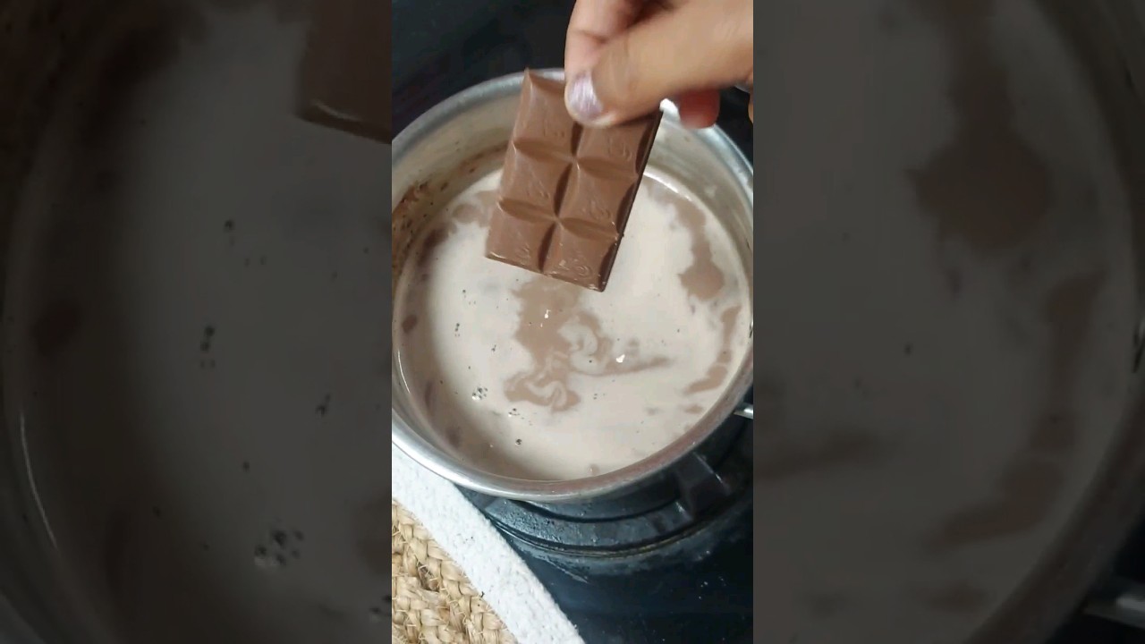 Chocolate Chai ya Chocolate milk ?🤔 