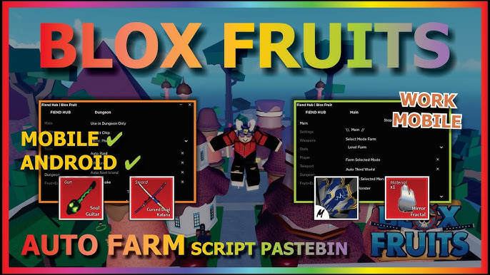 BLOX FRUITS Script Mobile AUTO FARM CHEST  SUPER FAST BELI FARM (10 MINUT  = 1M BELI) 🔥🔵 