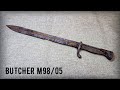 I restored a 110-years-old WW1 German Butcher Bayonet M98/05