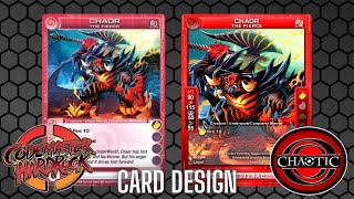 Chaotic And Its Card Design | CHAOTIC