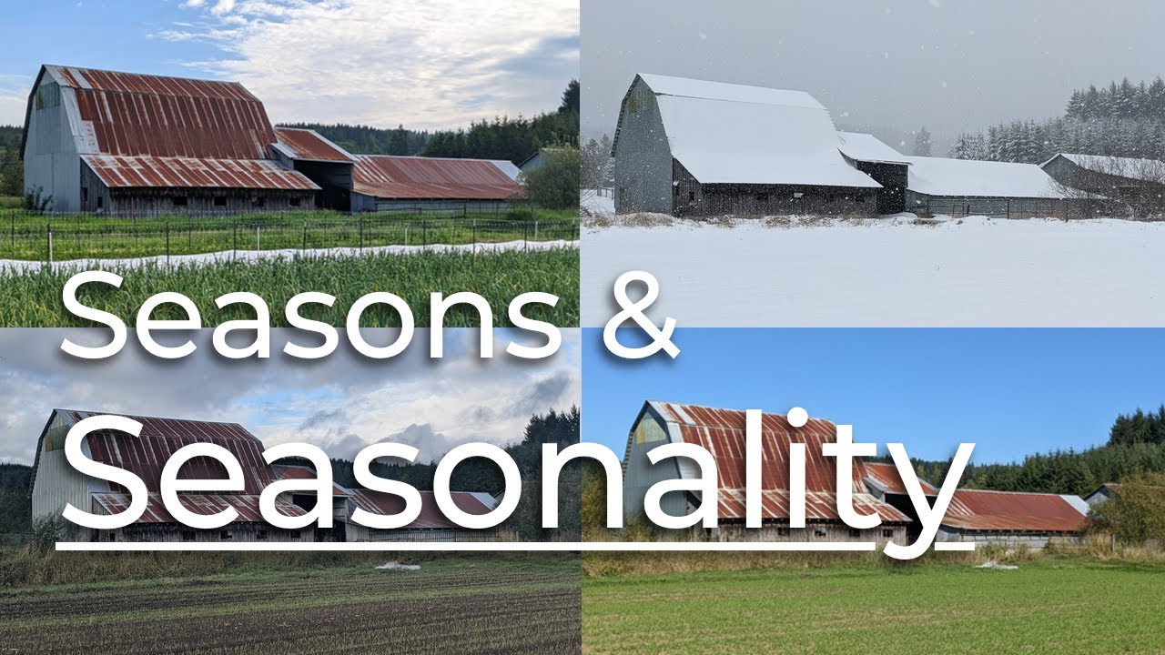 Seasons & Seasonality - YouTube
