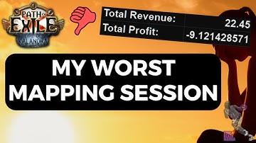 [PoE 3.19] How I Lost 10 Divines in 24 Maps - My Worst Mapping Session and What You Can Learn