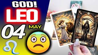Leo ♌️GOD☢️THE FIRST LETTER I ALMOST FAINTED😨 horoscope for today MAY 4 2026 ♌️ #leo tarot MAY