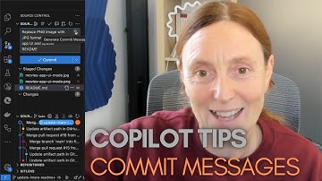 GitHub Copilot for commit messages and pr code reviews