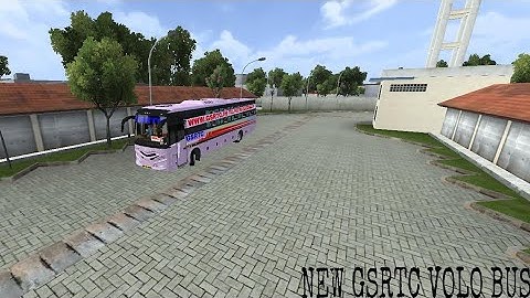 🎉 NEW GSRTC VOLVO BUS MOD || OFFICIAL MODS || BUS SIMULATOR INDONESIA|| BUSSID ||