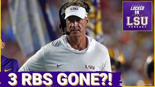 LSU RB ROOM ABOUT TO CHANGE! 3 Players Could Be GONE!