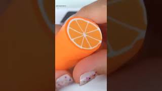 Polymer Clay Orange Cane under a Minute