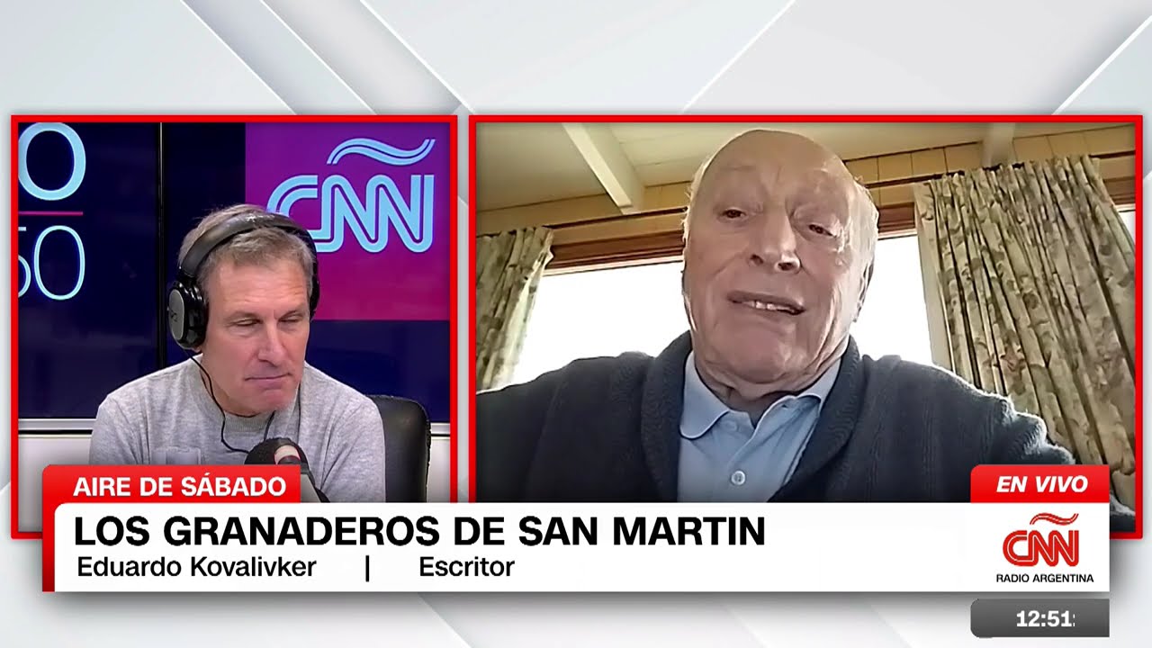 LOS GRANADEROS DE SAN MARTIN CON EDUARDO KOVALIVKER.