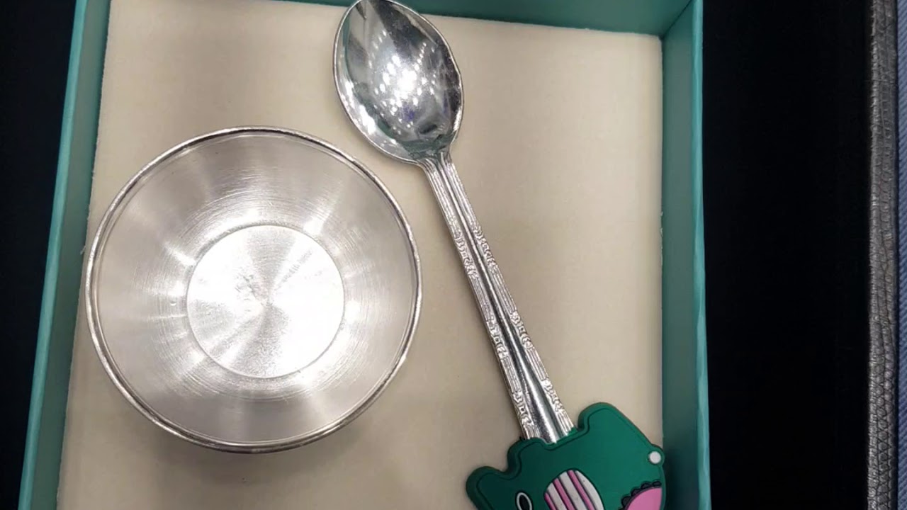 SILVER Spoon Bowl Set 9811285366 YouTube