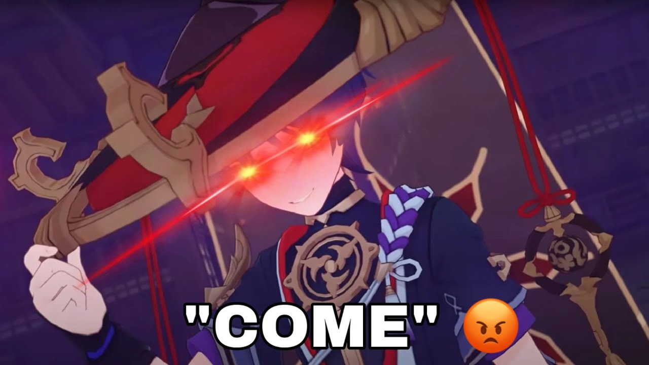 Scaramouche says some inappropriate things-