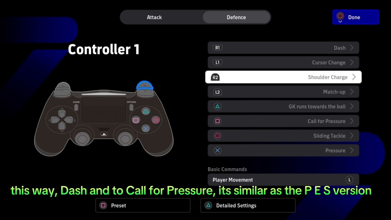The best Efootball 2024 controller set up for playstation 4