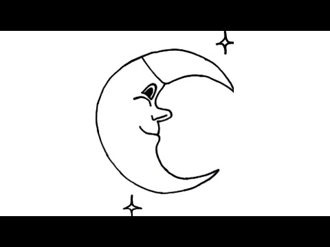 Video: Hvordan Tegne Månen