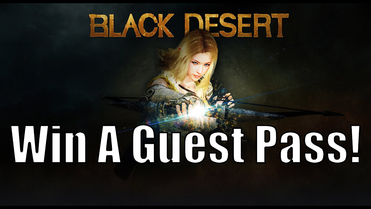 black desert guest card  New 2022  WIN A GUEST PASS! - Black Desert Online