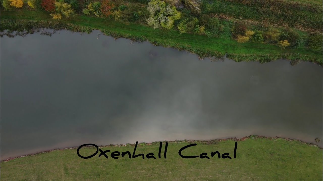 4K Drone Oxenhall Canal 20.10.22 Gloucestershire