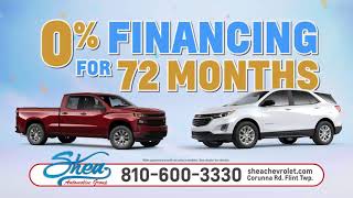 January Specials for Shea Chevrolet