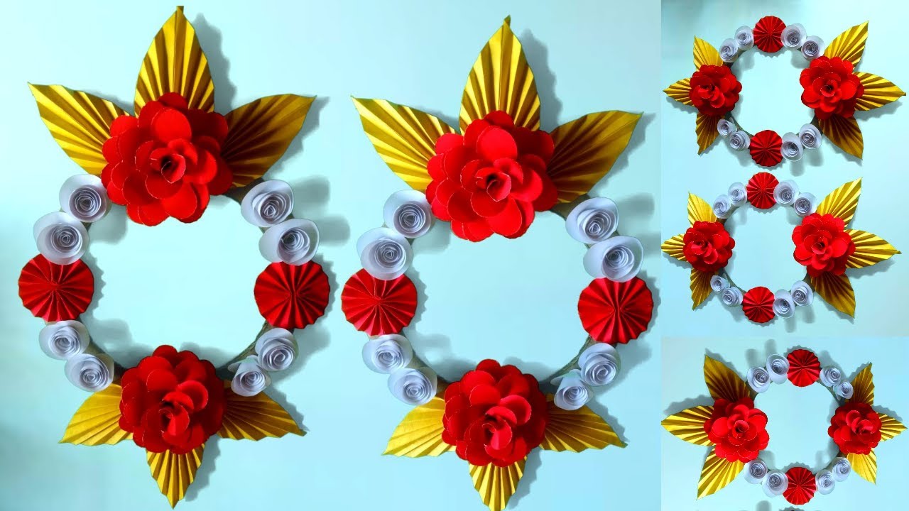 Quick Easy Paper Wall Hanging Ideas / Unique Wall Hanging Craft / Paper