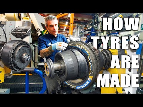 HOW A MICHELIN MOTORSPORT TYRE IS MADE. Inside the factory.