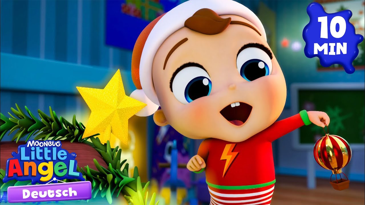 Oh Weihnachtself (Oh Tannenbaum) ❄️ Weihnachtslieder für Kinder | Little Angel Deutsch