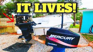 The $20 Wellcraft Mercury 150 Optimax is Finally Ready (Water Test Next!)