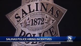 Cash incentive approved for Salinas police to solve staffing shortage