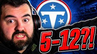 Tennessee Titans fan reaction to RECORD PREDICTION for the Titans by CBS Sports