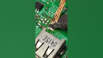 Tiny SMD IC Replaced Under Microscope! 🔍💥 #ElectronicsRepair #shortsfeed #shortvideo #repair