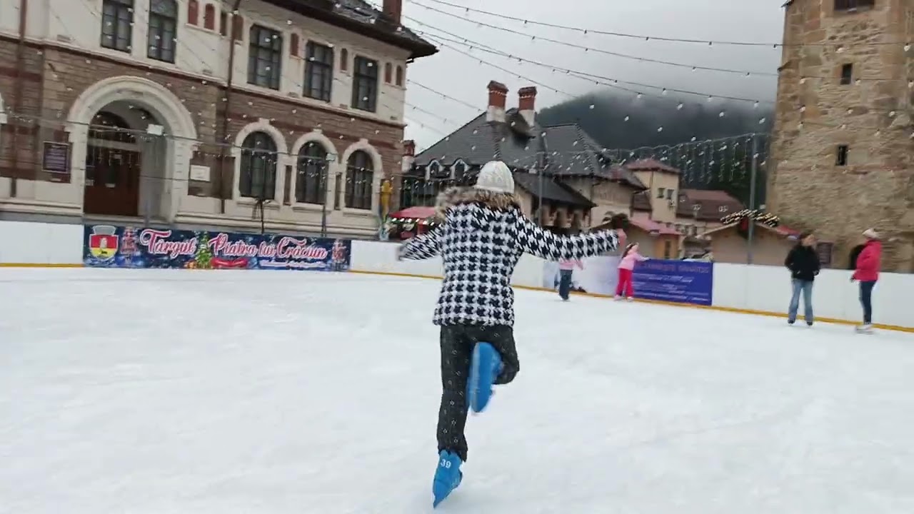 Patinoar 1 decembrie Piatra Neamț gratis olimpicilor