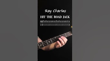 Thumbnail of Easy Basslines | Hit the Road Jack - Ray Charles  #basscover #bassguitar #basstabs #basstutorial