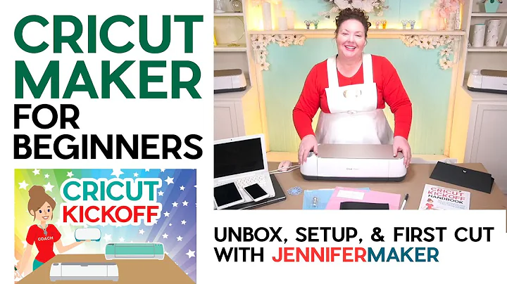Cricut Maker for Beginners: Unboxing, Setup & Firs...