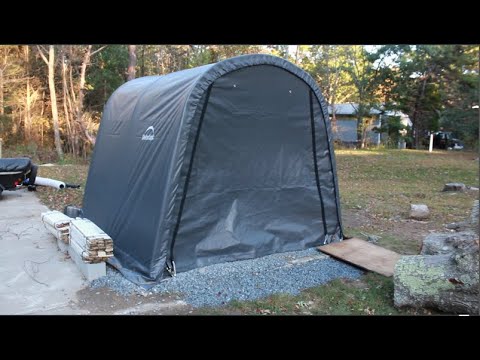 Shelter Logic 10x10 UTV Shed-In-A-Box Installation and Short Term Review