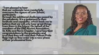 UWIAA SKN CONGRATULATES NORMAN MAMELY LAW SCHOOL GRADUATES