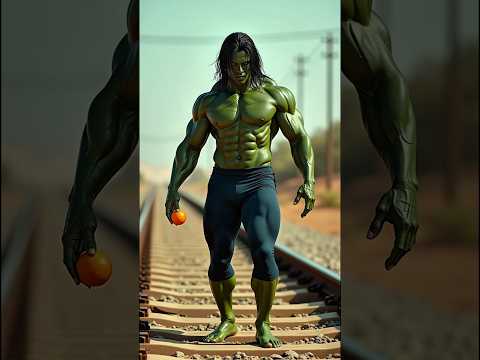 Hulk Water orange Tree ☺ #ai #hulk #shorts #viralshorts| PASSO BEM SOLTO (Slowed) ATLXS