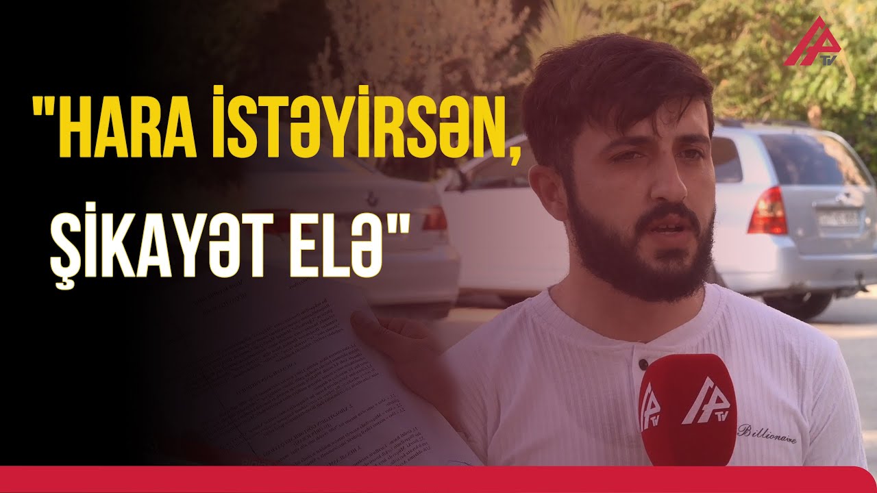 Bakı sakini ilə lizinq şirkətinin avtomobil qalmaqalı – APA TV