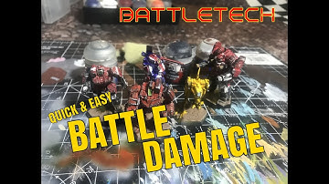 Battle Damage Tutorial for Battletech