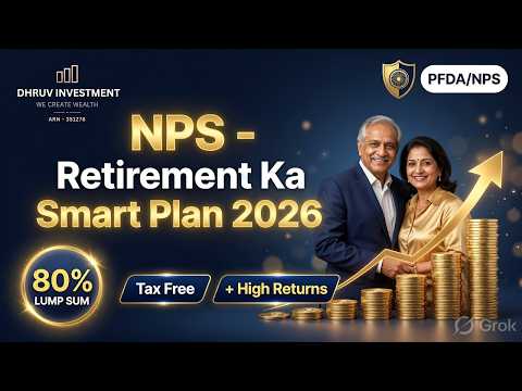 NPS Retirement Ka Smart Plan 2026 | Tax Benefits, 80% Lump Sum Withdrawal & Vatsalya Scheme