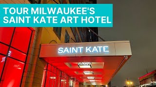 Tour the Saint Kate Arts Hotel in Milwaukee