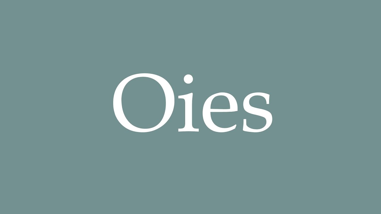 How to Pronounce ''Oies'' (Geese) Correctly in French YouTube