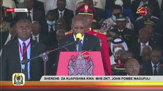 Hii Ndio Hotuba Ya Rais Magufuli Baada Ya Kuapishwa Makao Makuu Dodoma Aahidi Mambo Haya