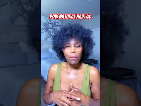 My Natural Hair 4C BABY Justkhandi Naturalbeauty Hair Fypage Contentcreator