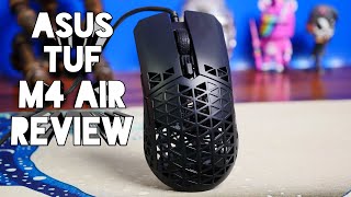 Asus TUF Gaming M4 AIR gaming mouse unboxing and review