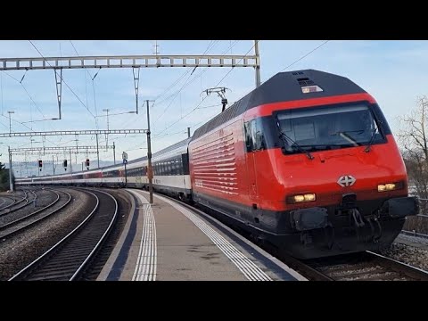 SBB EW IV Pendel einfahrt in Uzwil mit Ansage